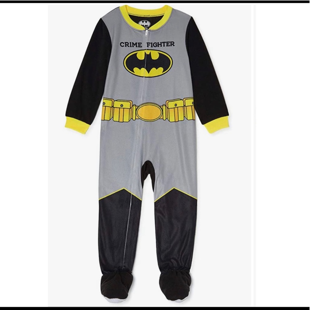 Batman Pajama size 2T  Blanket Sleeper Costume PJ